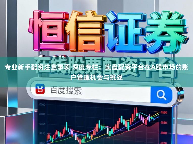 专业新手配资注意事项 深度专栏：实盘配资平台在A股市场的账户管理机会与挑战