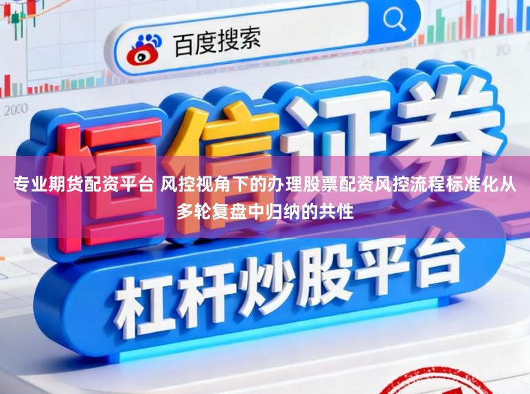 专业期货配资平台 风控视角下的办理股票配资风控流程标准化从多轮复盘中归纳的共性