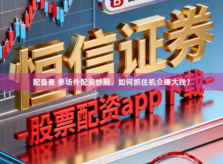配查查 参场外配资炒股，如何抓住机会赚大钱？